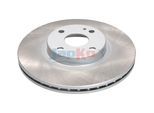 JAPKO Bremsscheibe 60315c Vorderachse belüftet 270mm 22mm für MAZDA