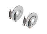 ATE Bremsensatz, Scheibenbremse 142042826 Vorderachse belüftet 266mm 20mm für Peugeot Citroën Opel