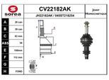 EAI Gelenksatz, Antriebswelle cv22182ak für Citroën/Peugeot