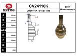 EAI Gelenksatz, Antriebswelle cv24116k