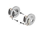 ATE Bremsensatz, Scheibenbremse 142022895 Vorderachse belüftet 280mm 28mm für Peugeot Citroën Fiat