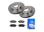 ATE Bremsensatz, Scheibenbremse 142023099 Vorderachse belüftet 255mm 28mm für TOYOTA