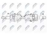 NTY Antriebswelle npwch034 Vorderachse links für Fiat