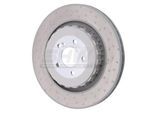 SHW PERFORMANCE Bremsscheibe trx42212 Hinterachse genoppt 365mm 26mm für Mercedes