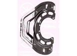 KLOKKERHOLM Spritzblech, Bremsscheibe 5077379 Vorderachse für Opel