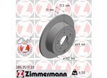 ZIMMERMANN Bremsscheibe COAT Z 285351720 Hinterachse voll 302mm 11mm für HYUNDAI