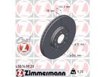 ZIMMERMANN Bremsscheibe COAT Z 430149920 Vorderachse außenbelüftet 314mm 28mm für Opel SAAB GM