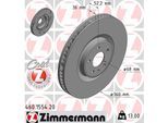 ZIMMERMANN Bremsscheibe COAT Z 460155420 Vorderachse links Geschlitzt 360mm 36mm für Porsche