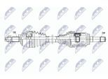 NTY Antriebswelle npwft097 Vorderachse links für Opel Fiat