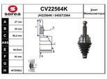 EAI Gelenksatz, Antriebswelle cv22564k