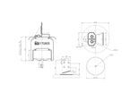 FEBI BILSTEIN Federbalg, Luftfederung 170805 Hinterachse links 190mm für Iveco