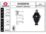 EAI Gelenksatz, Antriebswelle cv22551k für VAG