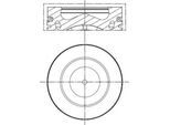 MAHLE Kolben 028pi00121000 für CUPRA