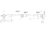 ATE Bremsschlauch 24528803753 für MAZDA