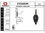 EAI Gelenksatz, Antriebswelle cv22453k für Opel