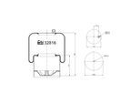 FEBI BILSTEIN 32816 Hinterachse rechts 155mm für Mercedes