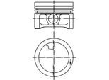 KOLBENSCHMIDT Kolben 99927600 für SMART