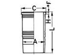 KOLBENSCHMIDT 89186110 144,5mm für MAN