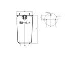 FEBI BILSTEIN 44633 130,8mm für Volvo