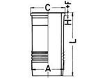 KOLBENSCHMIDT 89912110 139mm für Volvo RENAULT TRUCKS