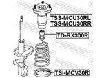 FEBEST Federbeinstützlager tssmcu30rl Hinterachse links für TOYOTA