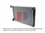 AKS DASIS Kühler, Motorkühlung 210204n für TOYOTA