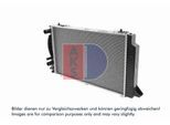 AKS DASIS Kühler, Motorkühlung 481380n für Audi