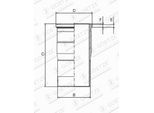 GOETZE ENGINE Zylinderlaufbuchse 1545119000 144mm für Volvo