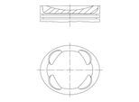 MAHLE Kolben 081pi00104002