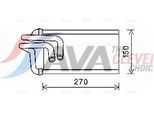 AVA QUALITY COOLING Wärmetauscher, Innenraumheizung je6070 für JEEP