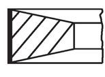 MAHLE Kolbenringsatz 04007v0 für Peugeot
