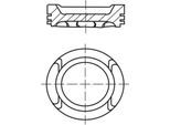 MAHLE Kolben 0306013