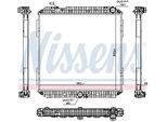 NISSENS Kühler, Motorkühlung 672930 für Mercedes