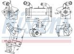 NISSENS Kühler, Abgasrückführung 989474 für LAND ROVER