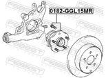 FEBEST Radnabe 0182ggl15mr Hinterachse für TOYOTA