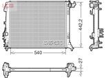 DENSO Kühler, Motorkühlung drm23114 für RENAULT