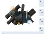 FAE Thermostat, Kühlmittel 5322789 für Opel RENAULT GM