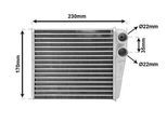 VAN WEZEL Wärmetauscher, Innenraumheizung 30006465 für MINI Mercedes