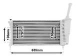VAN WEZEL Kühler, Motorkühlung 17002308 für Fiat / LANCIA