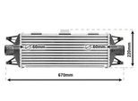 VAN WEZEL Ladeluftkühler 28004045 für Iveco
