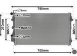 VAN WEZEL Kühler, Motorkühlung 76002021 für Skoda VAG