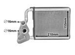 VAN WEZEL Wärmetauscher, Innenraumheizung 83016701 für KIA