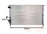 VAN WEZEL Kühler, Motorkühlung 43002149 für RENAULT