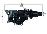 MAHLE Thermostat, Kühlmittel th6089 für RENAULT