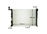 MAHLE Kühler, Motorkühlung cr1118000p für KIA