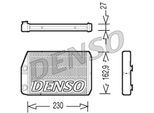 DENSO Wärmetauscher, Innenraumheizung drr09034 für Fiat Citroën/Peugeot