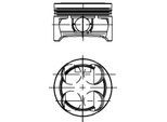 FAI AUTOPARTS Kolben pk94000 für Vaughall Opel