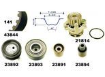 MAPCO Wasserpumpe + Zahnriemensatz 41844 für VW VAG