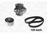MAGNETI MARELLI Wasserpumpe + Zahnriemensatz 341405810003 für LANCIA Fiat