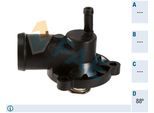 FAE Thermostat, Kühlmittel 5352088 für Skoda VW